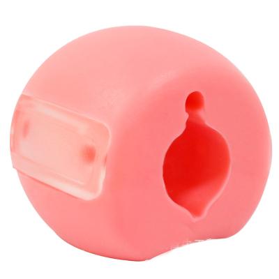 China Black Green Jaw Logo Jaw Exerciser Custom Fitness 3 Levels Pink Workout for sale