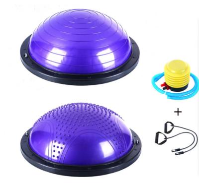 China Yoga Exercises Yoga Pilates Exercise Gym Half Ball Balance , Lose Weight Ball for sale