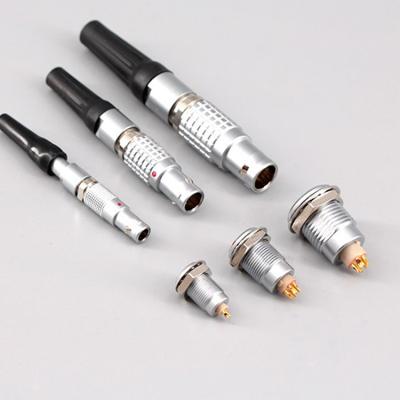 China audio & Video Hole Size 9mm One Set Metal Connector Fgg/0b 2/3/5/6/7/9 Core Aviation Plug Seat for sale