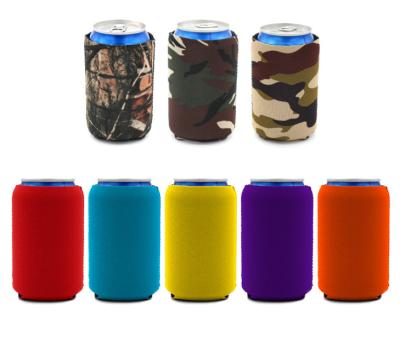 China Wholesale Custom Insulated Neoprene Foam Beer Holder Can Cooler Sleeve for sale