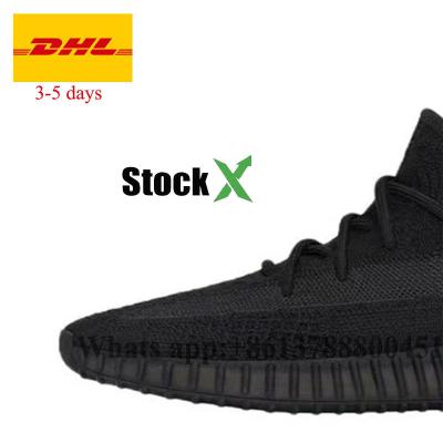 China Light OG good quality design Yeezy new 350 black reflective sneakers bred running casual breathable yeezy shoes 8 sports for sale