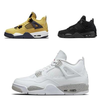 China Anti-odor 4 Retro AJ 4s Mens Woman Sports Air Outdoor Basketball Shoes Comfortable Sneakers Running Shoes 3 4 6 9 12 8 aj for sale