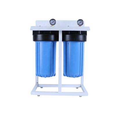 China Hotel 2 Stage Large 10 Inch Blue Water Filter 10