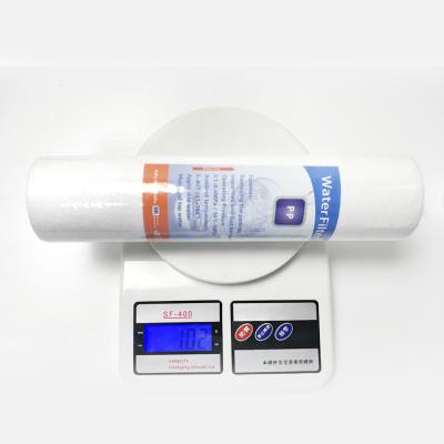 China Hotel good price 1 micron 5 micron 10micron pp melt blown filter cartridge / polypropylene sediment filter cartridge for sale