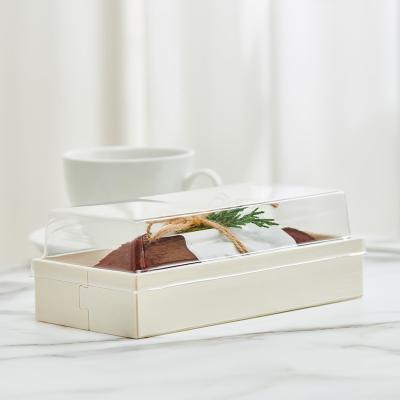 China Eco-friendly Folding Biodegradable Paper Box Container Packing Paper Snack Takeout Box for sale