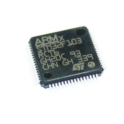 China New original high quality chip standard STM32F103RCT6 IC Chips Integrated Circuit LQFP64 for sale