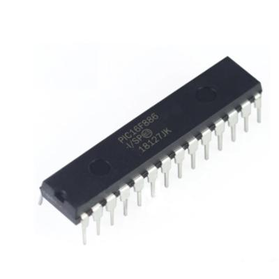 China New original high quality chip standard PIC16F886-I/SP PIC16F886-I PIC16F886 IC Chips Integrated Circuit DIP-28 for sale