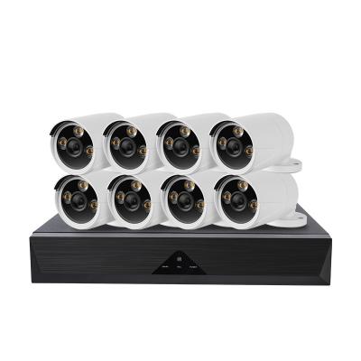 China PAN-TILT 1080p cctv security camera system 8ch wireless wifi nvr kit for sale