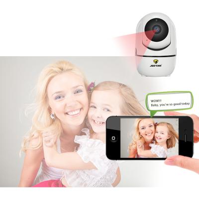 China Human Motion Tracking Full HD 1080P Wifi Smart Home Cameras Ptz White CCTV Surveillance Video Camera For General Family Indoor for sale