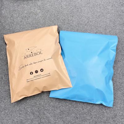 China Custom Made Pink Logo Printed Self Adhesive Poly Mailers Envelope Plastic Packaging Moisture Proof Bags for Clothing for sale