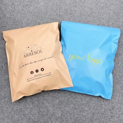 China Custom Logo Mailing Shipping Polymailers Polythene Moisture Proof Custom Polybags Poly Mailers Clothes Courier Plastic Mailing Bags Messenger for sale