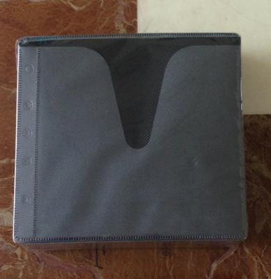 China High Quality CD Player Wrap Ring Binder DVD Plastic Sleeves CD Wrapping 13*14CM for sale