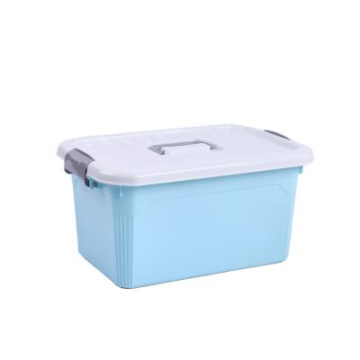 China Viable Household Storage Box Medium Size Simple Thickened Plastic Clothing Matching Toy Storage Box Wholesale for sale