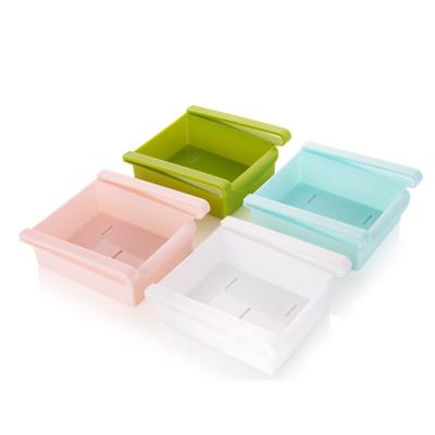 China Hot Selling Type Viable Egg Fridge Storage Basket Fridge Drawer Storage Box for sale