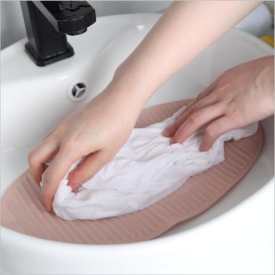 China Washboard Creative Home PVC Folding Cleaning Brush Soft Non-Skid Laundry Board For Clothes Shoes for sale