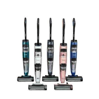 China Edge Fitting Design Updated style Mop cleaning machine carpet  self-cleaning floor washer Wet and dry Vacuum Cleaner For home use for sale