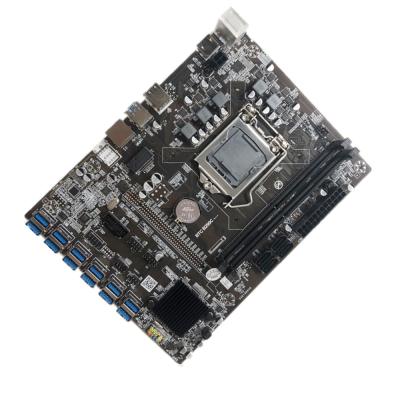 China Desktop 12 USB Motherboard B250C LGA1151 4 x SATA 16GB Motherboard for sale