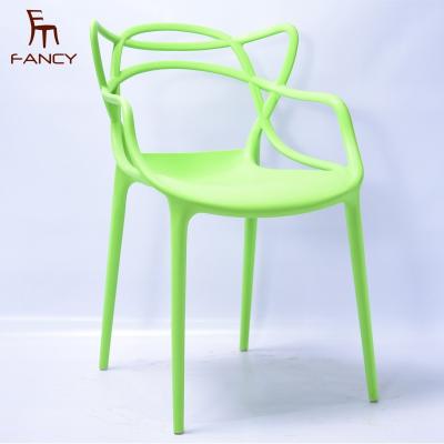 China Cooling Cheap Stackable Plastic Dining Chair Cafe Restaurant Chair For Sale for sale