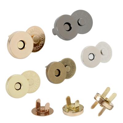 China Eco - Friendly Metal Magnetic Clasps Snaps Buttons For Purses Handbag Craft for sale