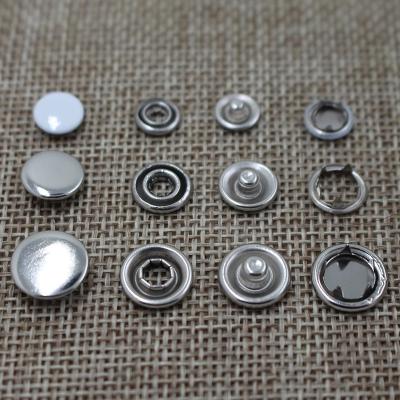 China Sustainable Custom Cap Fork Metal Snap Button Clothes Snap Buttons for sale