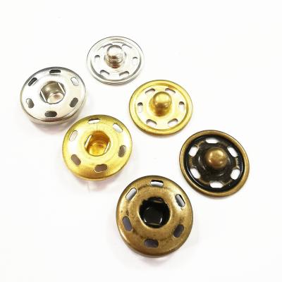 China Best Snap Button Metal Viable Price Hidden Garment Accessories Brass Material High Quality Buttons for sale