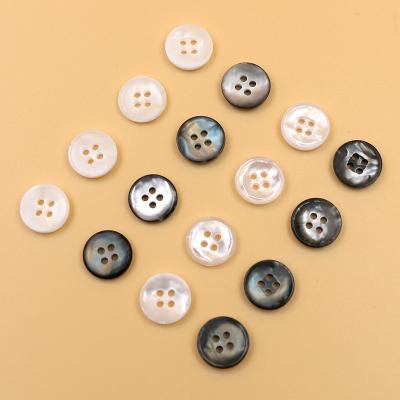 China Viable Facy Design Resin 4 Holes Color 16L 18L 20L Sewing Plastic Button For Shirt for sale