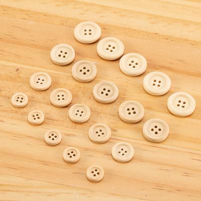 China Eco-Friendly Custom Wood Brass Logo Wood Head Screws Buttons Sheath Car Shape Sewing Wood Buttons for sale