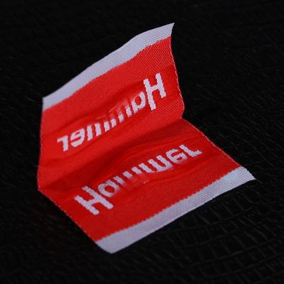 China Sustainable Customized Woven Garment / Shirt / Shoes Labels / Bags Label Clothing Labels / Embroidered Label for sale