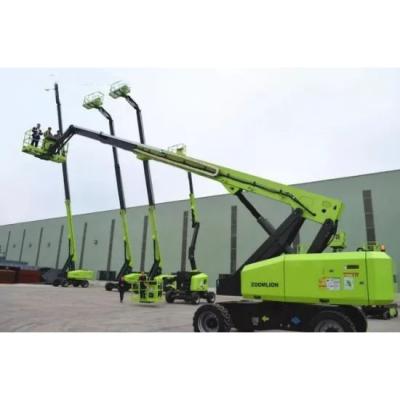 China Garment Shops Zoomlion 20m Work Platform ZT20J Overhead Diesel Telescopic Boom Lifts for sale