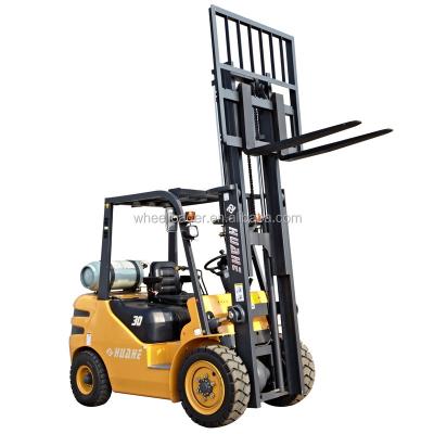 China Hotels Huahe Brand HH30Z Pneumatic Forklift with Easy Maintation for sale