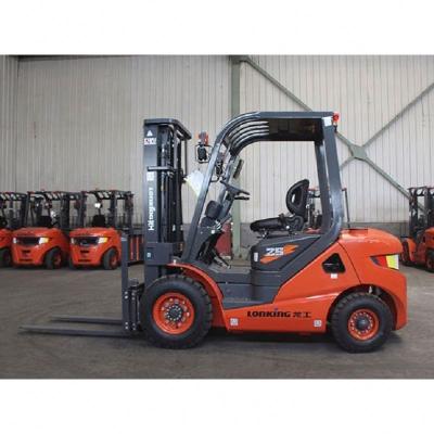 China Good Quality Lonking LG30DT Diesel Forklift 3 Ton Compact Forklifts Keychain for Hotels 2.5 Tons for sale