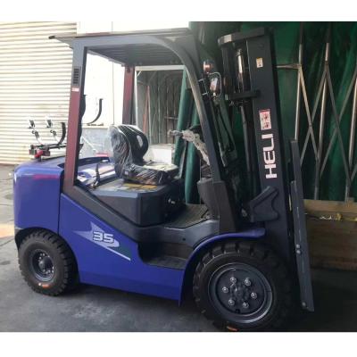 China Hotels Shape Modern Design Heli 3 Ton 3.5 Ton Diesel /Electric/LPG Sporty Forklift South Africa for sale