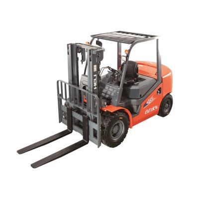 China Hotels Heli forklift CPCD50 diesel forklift 5 ton forklift price with 3m lifting height for sale