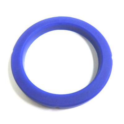 China Custom Molded Oil Resistance High Precision Gasket NBR Silicone Rubber Gaskets CR EPDM O Ring Blue Or Any Color Seal Ring for sale