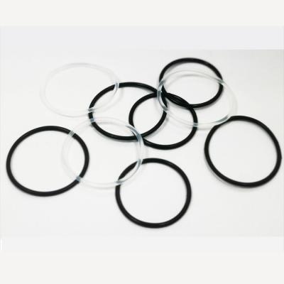 China High Temperature Resistant Oil Resistance Custom O Shape Silicone O Ring Seals , CS 2mm And OD 100mm Rubber Gasket for sale