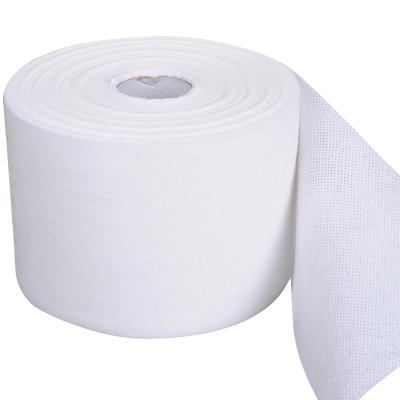 China Breathable Eco Friendly Spunlace Nonwoven Fabric For Wet Wipes Hygiene Products for sale