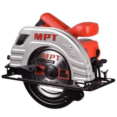 China MPT 1380W 185mm CONCRETE Electric Circular Saw Wood Cutting Circular Saw Electric Power Tools for sale