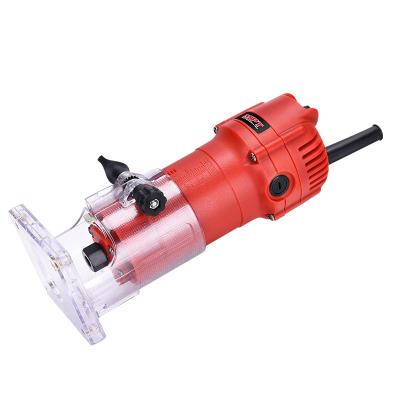 China Adjustable Grips MPT 550W 6MM Height 1/4 Hp Variable Electric Laminate Trimmer for sale