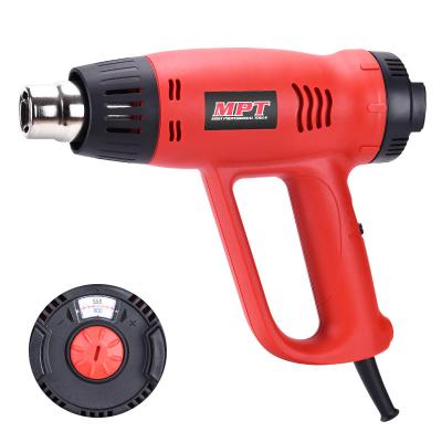 China 2000W Temperature Control General Purpose Adjustable Portable Safety MPT 60-630 Air Gun Portable Hot Heat Gun for sale