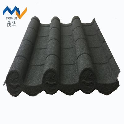 China Modern Antique Roof Tiles Stone Coated Zincalume Roof Tile Best Metal Base Decra Roofing Tiles for sale