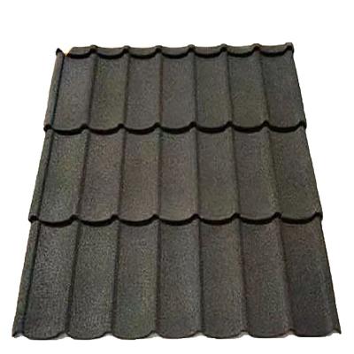 China Hot Selling Fireproof Stone Shingle Metal Roofing Cladding Roof Tiles Stone Coated Tile for sale