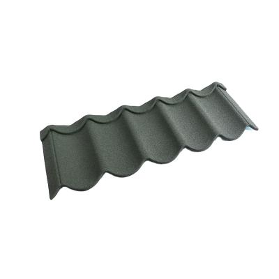 China Fireproof Stone Roof Tile Wave Coated Roofing Tile Sheets In Nigeria Market for sale