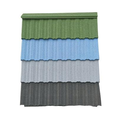 China Good Price Modern Stone Coated Metal Roof Tiles With Steel Roofing Sheets for sale