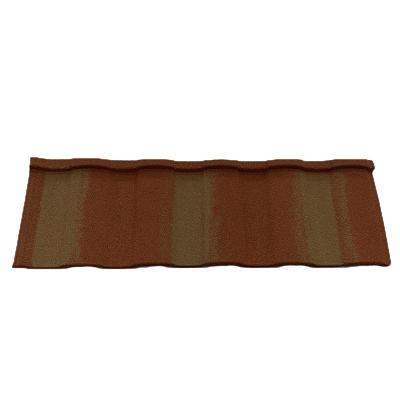 China High Corrosion Resistance Anti-earthquake Colored Sand Coated Steel Roof Tile Galvanized Corrugated Sheet Roofing Stable Color for sale