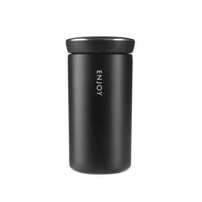 China PORTABLE Korean Vacuum Stainless Steel Double-Layer Heat Insulation Cold Water Cup Men/Women Straight Tumbler Small for sale