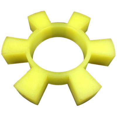 China Hotels High Performance T 50 - T 200 Type Spider KTR ROTEX Lovejoy Coupling Elements Yellow PU Polyurethane Coupling for sale