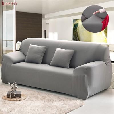 China 1-3Seats Florian Custom Size New Design Stretch Fabric Polyester Spandex Waterproof Sofa Cover for sale