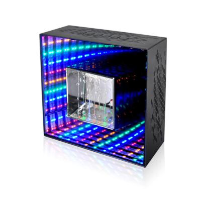 China Dancing Led Cube Bottle In LED Morden Flashing Light Style Speakers And Fountain Dancing Water Light Speaker for sale