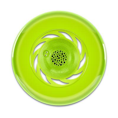 China Portable LED Flashing Light Sound Noise Best Music Frisbee High Quality Waterproof Speakers Wireless Outdoor Speaker for sale