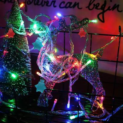 China Factory Direct 4pcs Star LED Flashing Light Wireless Speaker 10m String Outdoor Street Light Christmas Lights Decoration for sale